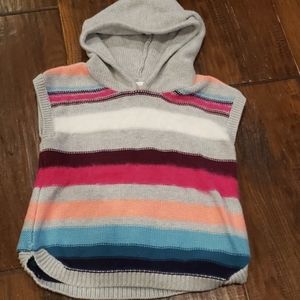 Gymboree hooded sweater poncho